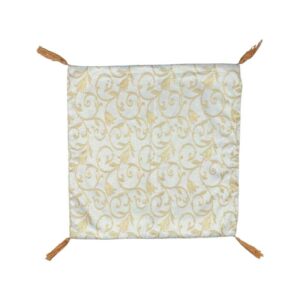 Gold Polysilk Cushion Cover