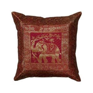 Elephants SilkyCushions Cover
