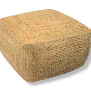 Natural Jute Pouffe