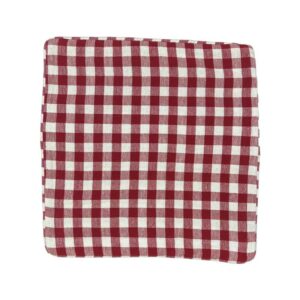 Gingham Red Cushion Cover