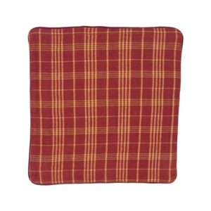 Red Tweed Cushion Cover
