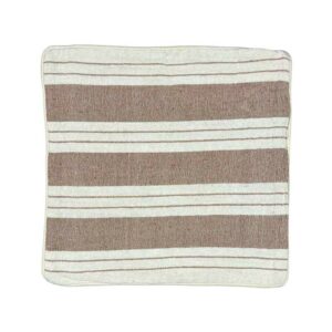 Miraj Natural Stripes Cushion Cover