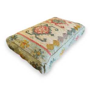 Pastel Kilim Long Pouffe