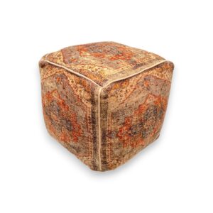 Sand Printed Pouffe